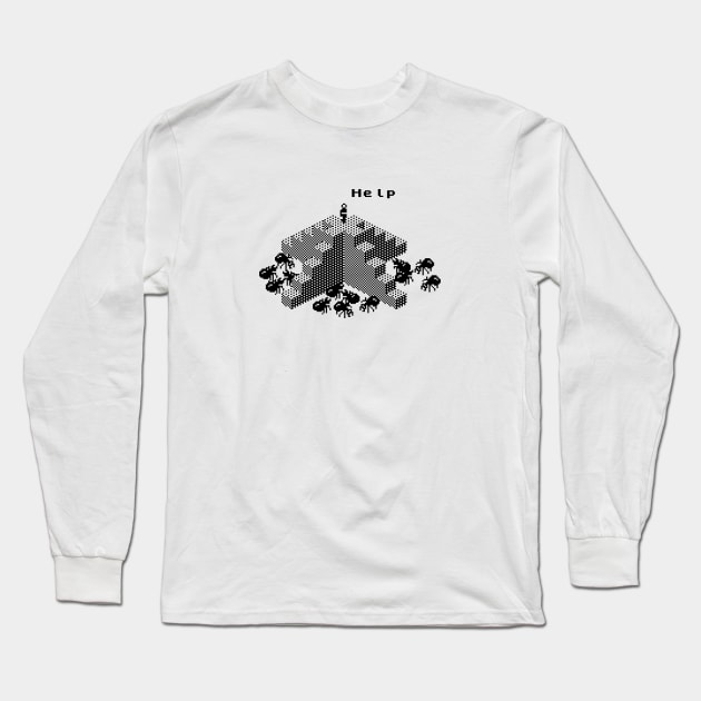 Ant Attack! Long Sleeve T-Shirt by cunningmunki